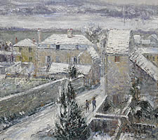 Gustave Loiseau, Hiver à Triel-sur-Seine, 1914.